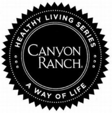 HEALTHY LIVING SERIES CANYON RANCH A WAY OF LIFE Logo (USPTO, 07/21/2011)