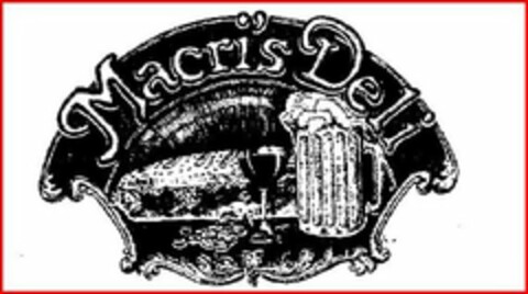 MACRI'S DELI Logo (USPTO, 07/24/2011)