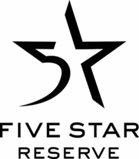 5 FIVE STAR RESERVE Logo (USPTO, 08/26/2011)