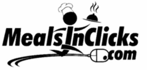 MEALSINCLICKS.COM Logo (USPTO, 01.12.2011)