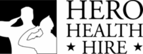 HERO HEALTH HIRE Logo (USPTO, 05/17/2012)