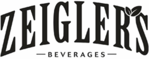 ZEIGLER'S BEVERAGES Logo (USPTO, 23.05.2012)