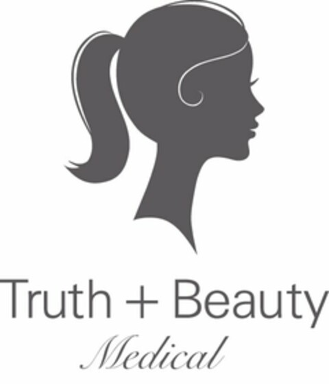 TRUTH + BEAUTY MEDICAL Logo (USPTO, 07/18/2012)