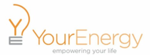 YE YOUR ENERGY EMPOWERING YOUR LIFE Logo (USPTO, 10.09.2012)