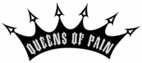 QUEENS OF PAIN Logo (USPTO, 12.02.2013)