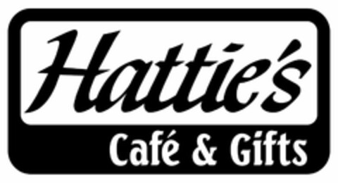 HATTIE'S CAFÉ & GIFTS Logo (USPTO, 29.08.2013)