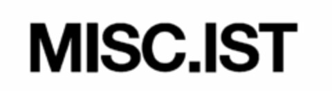 MISC.IST Logo (USPTO, 08/01/2014)