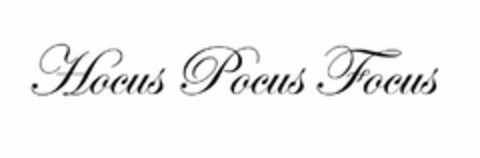 HOCUS POCUS FOCUS Logo (USPTO, 02.09.2014)