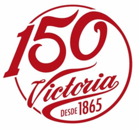 150 VICTORIA DESDE 1865 Logo (USPTO, 25.11.2014)