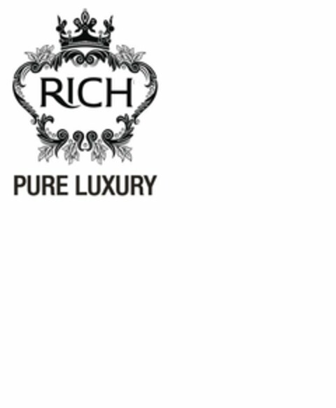 RICH PURE LUXURY Logo (USPTO, 05.03.2015)