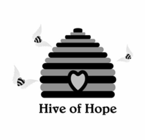 HIVE OF HOPE Logo (USPTO, 04/14/2015)