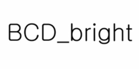 BCD_BRIGHT Logo (USPTO, 22.07.2015)