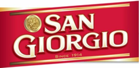 SAN GIORGIO SINCE 1914 Logo (USPTO, 20.08.2015)