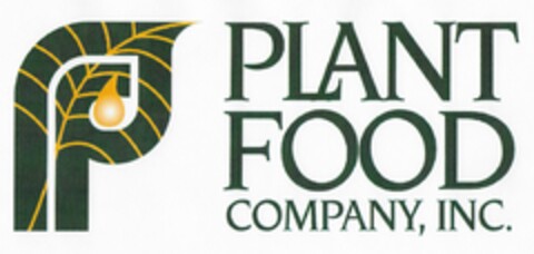 PF PLANT FOOD COMPANY, INC. Logo (USPTO, 06.12.2016)