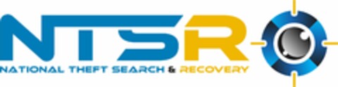 NTSR NATIONAL THEFT SEARCH & RECOVERY Logo (USPTO, 03/28/2017)