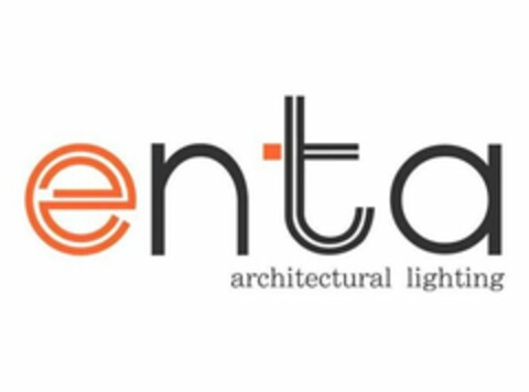 ENTA ARCHITECTURAL LIGHTING Logo (USPTO, 06.06.2017)