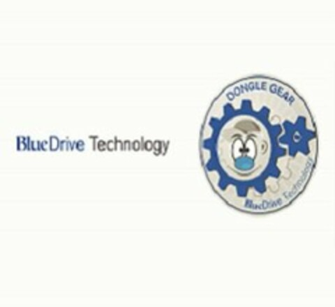 BLUEDRIVE TECHNOLOGY DONGLE GEAR BLUEDRIVE TECHNOLOGY Logo (USPTO, 10.07.2017)