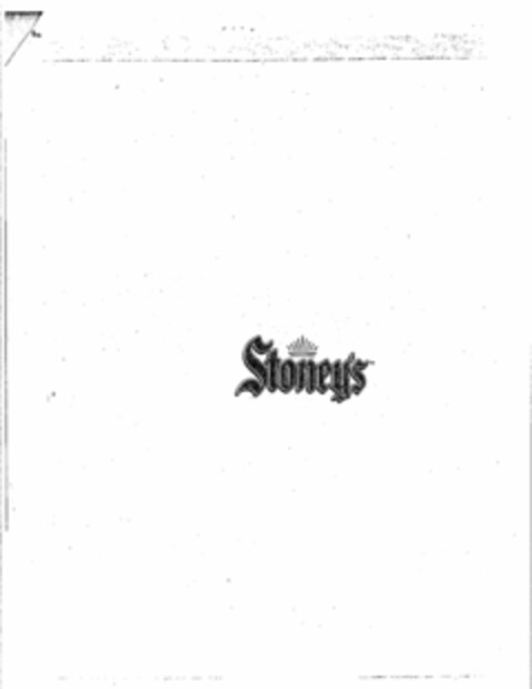 STONEY'S Logo (USPTO, 28.07.2017)