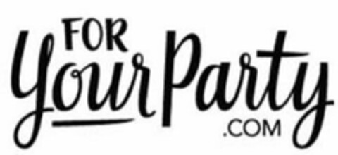 FORYOURPARTY.COM Logo (USPTO, 08.09.2017)