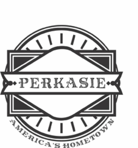 PERKASIE AMERICA'S HOMETOWN Logo (USPTO, 12/19/2017)