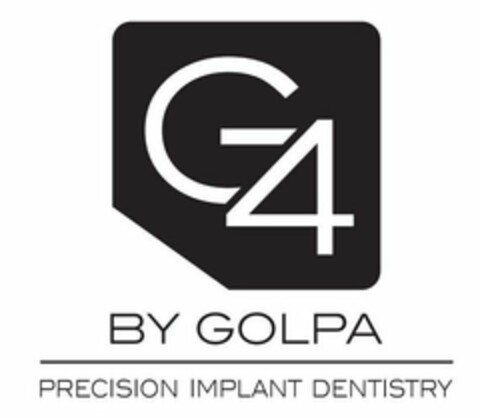 G4 BY GOLPA PRECISION IMPLANT DENTISTRY Logo (USPTO, 03.05.2018)