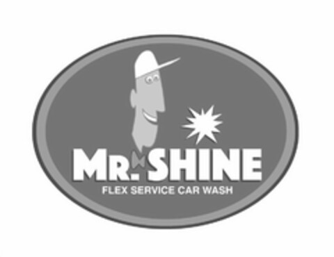 MR. SHINE FLEX SERVICE CAR WASH Logo (USPTO, 09.08.2018)