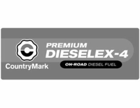 C COUNTRYMARK PREMIUM DIESELEX-4 ON-ROAD DIESEL FUEL Logo (USPTO, 02.11.2018)