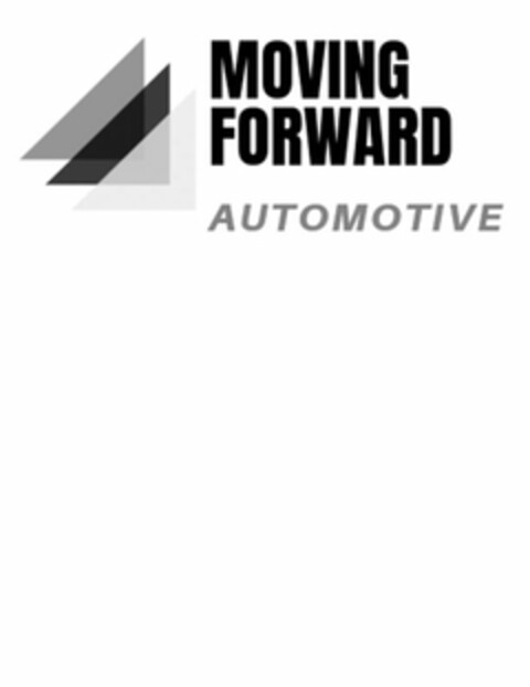 MOVING FORWARD AUTOMOTIVE Logo (USPTO, 04/15/2019)