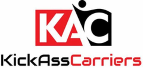 KAC KICK ASS CARRIERS Logo (USPTO, 22.04.2019)