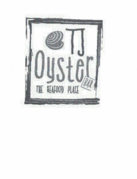 TJ OYSTER BAR Logo (USPTO, 04/30/2019)