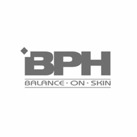 BPH BALANCE · ON · SKIN Logo (USPTO, 01.05.2019)