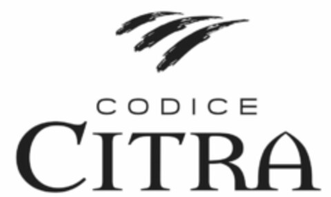 CODICE CITRA Logo (USPTO, 11/15/2019)