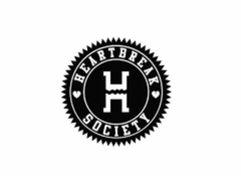 HEARTBREAK SOCIETY H Logo (USPTO, 12/20/2019)