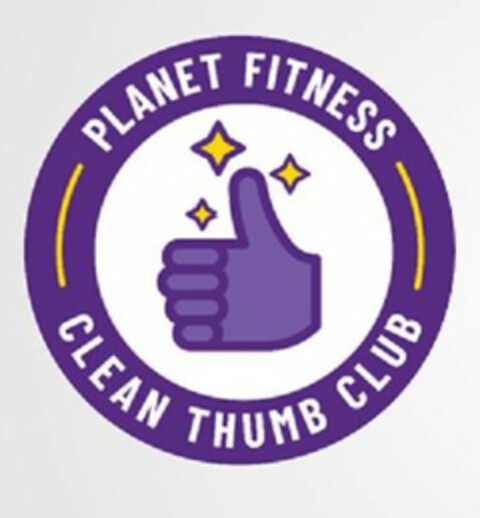 PLANET FITNESS CLEAN THUMB CLUB Logo (USPTO, 05.05.2020)