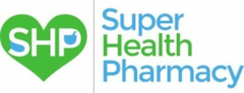 SHP SUPER HEALTH PHARMACY Logo (USPTO, 06/10/2020)