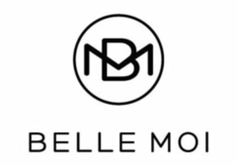 B M BELLE MOI Logo (USPTO, 09/18/2020)