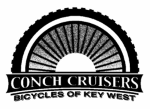 CONCH CRUISERS BICYCLES OF KEY WEST Logo (USPTO, 30.01.2009)