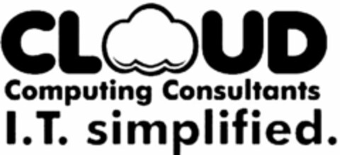 CLOUD COMPUTING CONSULTANTS I.T. SIMPLIFIED. Logo (USPTO, 18.06.2009)