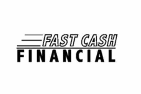 FAST CASH FINANCIAL Logo (USPTO, 16.07.2009)