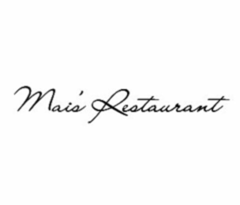 MAI'S RESTAURANT Logo (USPTO, 05.08.2009)