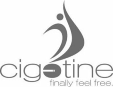 CIGOTINE FINALLY FEEL FREE Logo (USPTO, 25.03.2010)