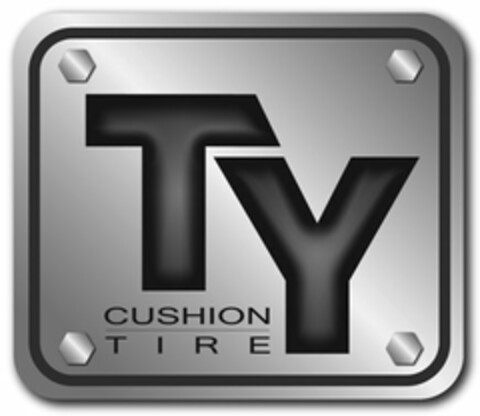 TY CUSHION TIRE Logo (USPTO, 15.05.2010)