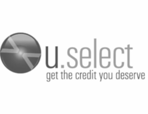 U.SELECT GET THE CREDIT YOU DESERVE Logo (USPTO, 06/07/2010)