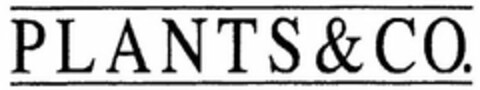 PLANTS & CO. Logo (USPTO, 05.08.2010)