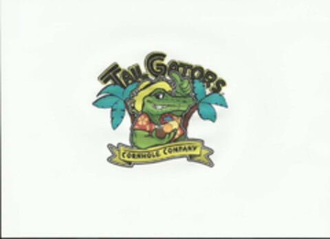 TAIL GATORS CORNHOLE COMPANY Logo (USPTO, 18.01.2011)