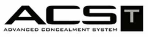 ACS ADVANCED CONCEALMENT SYSTEM T Logo (USPTO, 17.05.2011)