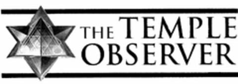 THE TEMPLE OBSERVER Logo (USPTO, 04.08.2011)