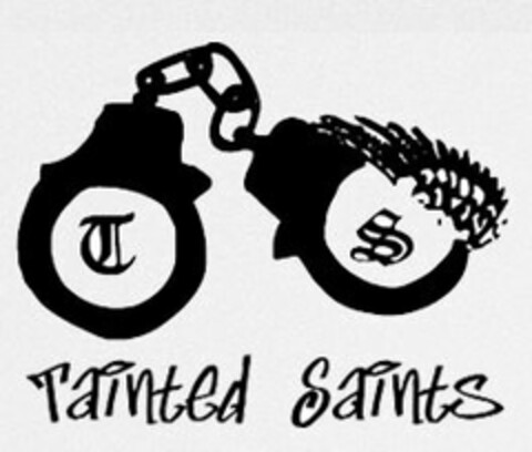 TS TAINTED SAINTS Logo (USPTO, 10/06/2011)