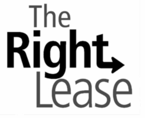 THE RIGHT LEASE Logo (USPTO, 24.10.2011)