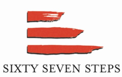 SIXTY SEVEN STEPS Logo (USPTO, 01/24/2012)